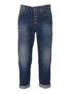 Dondup Button-fly Jeans In Blue