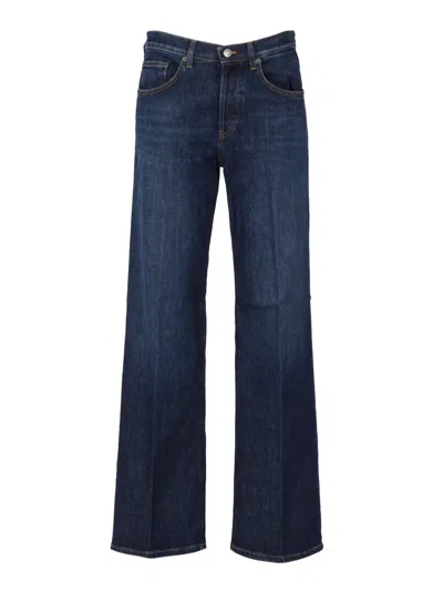 Dondup Embossed Logo Wrangler Jeans In Black