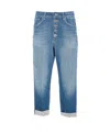 Dondup Casual Trousers Featuring Multiple Pockets In Blue