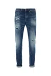 Dondup George Trousers Five-pocket Style In Blue