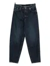 Dondup Straight-leg Denim Jeans With Subtle Fading In Blue