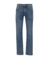 Dondup Five-pocket Logo Jeans In Blue