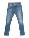 Dondup Distressed-effect Jeans In Blue