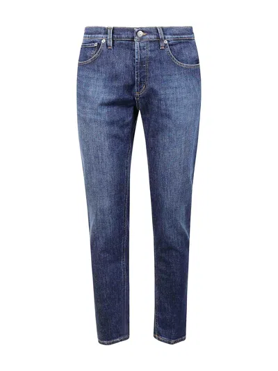 Dondup Belt-loop Jeans In Blue