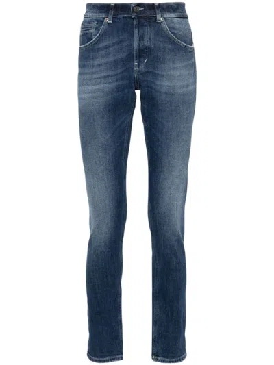 Dondup George Low-rise Skinny Jeans In Blue