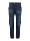 Dondup Men's George Skinny Jeans In Blue