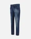 Dondup George Jeans Denim Stretch Clothing In Blue