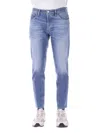 Dondup George Jeans Denim Stretch In Blu Blu