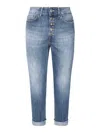 Dondup Koons Gioiello Jeans In Blue