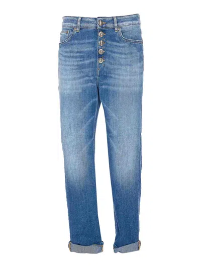 DONDUP JEANS BOOT-CUT - AZUL