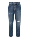 Dondup Koons Gioiello Jeans In Blue