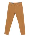 Dondup Straight Fit Corduroy Trousers In Brown