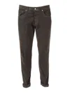 Dondup Corduroy Trousers In Brown