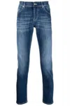 Dondup Mius Low-rise Slim-fit Jeans In Denim