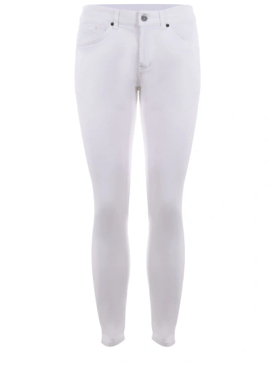 Dondup Jeans  Mius In Denim Stretch Disponibile Store Scafati In Bianco