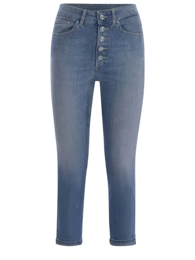 Dondup Jeans  Koons Made Of Denim In Denim Azzurro Chiaro