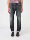 Dondup Logo Patch Denim Trousers