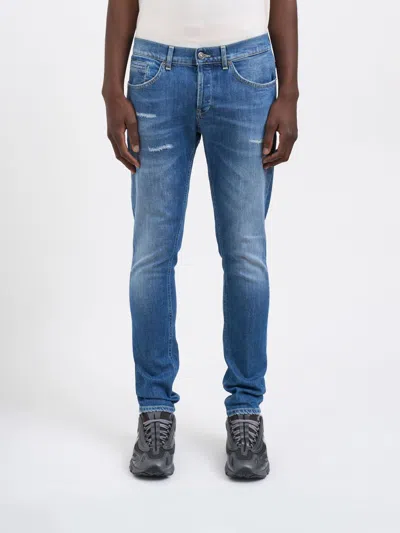 Dondup Denim Pants Mod. George In Blue