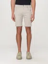 Dondup Logo Bermuda Shorts In Neutral