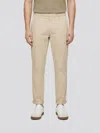 Dondup Stretch Cotton Chino Trousers In Brown