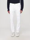 Dondup Carrot Leg Jeans In Durable Cotton Drill In Weiss