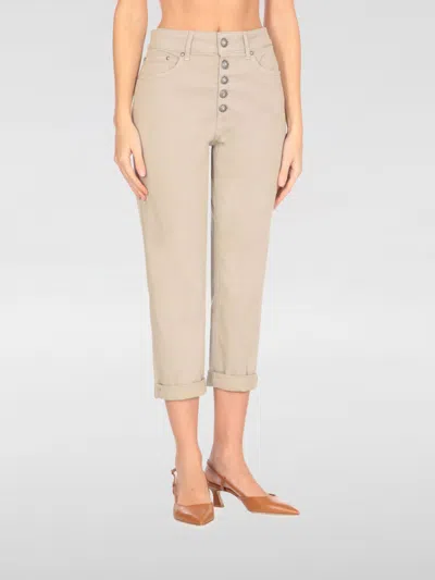 DONDUP JEANS DONDUP WOMAN COLOR BEIGE,G50900022