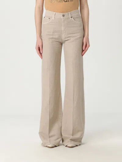 Dondup Jeans  Woman Color Beige