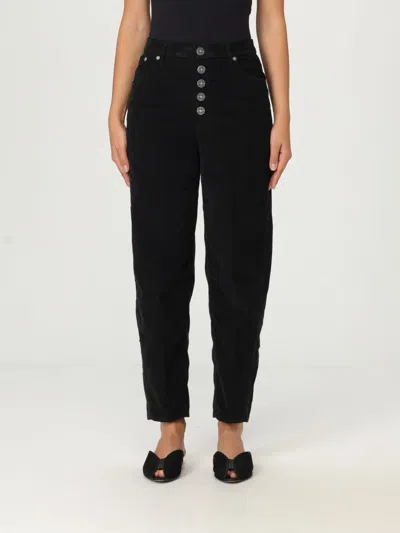 DONDUP JEANS DONDUP WOMAN COLOR BLACK,H20660002