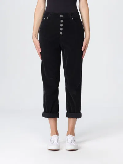 DONDUP JEANS DONDUP WOMAN COLOR BLACK,H24253002