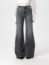 Dondup Jeans  Woman Color Black In Gray
