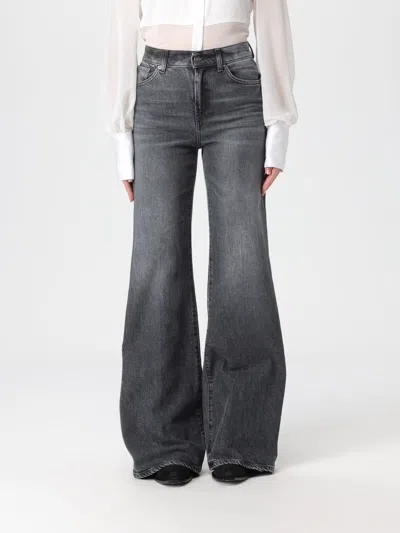 Dondup Jeans  Woman Color Black In Gray