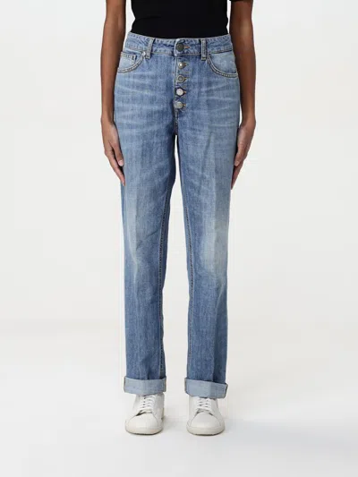 DONDUP JEANS DONDUP WOMAN COLOR BLUE,G71421009