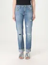 Dondup Slim-fit Blue Denim Jeans In Blue