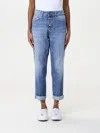 Dondup Jeans  Woman Color Blue In Blue