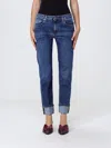 Dondup Jeans  Woman Color Blue In Blue