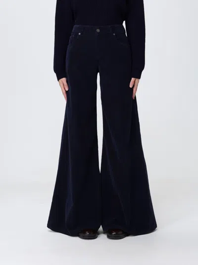 DONDUP JEANS DONDUP WOMAN COLOR BLUE,H31019009