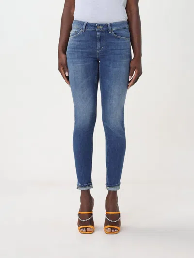 Dondup Five-pocket Denim Trousers In Blue