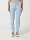 Dondup Belt Loop Casual Pants In Blue