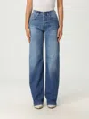Dondup Jeans  Woman Color Blue In Black