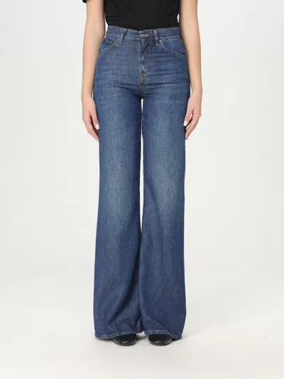 DONDUP JEANS DONDUP WOMAN COLOR BLUE,g64331009