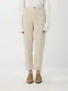 Dondup Pantalone In Denim Carrie In Cream