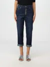 Dondup Koons Five-pocket Loose Fit Jeans In Denim