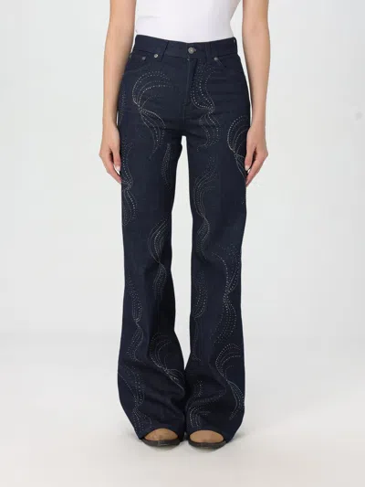 Dondup Jeans  Woman Color Denim