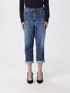 Dondup Pants  Woman Color Blue In Blue