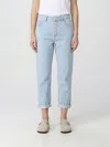 Dondup Jeans  Woman Color Gnawed Blue