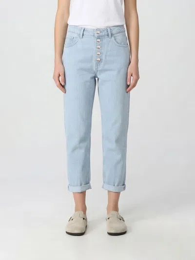 Dondup Jeans  Woman Color Gnawed Blue