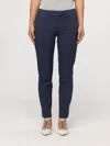 DONDUP PANTS DONDUP WOMAN COLOR GNAWED BLUE,F37941011