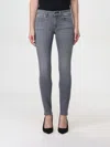 Dondup Jeans  Woman Color Grey In Grau