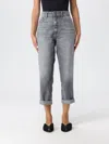 Dondup Jeans  Woman Color Grey In Gray