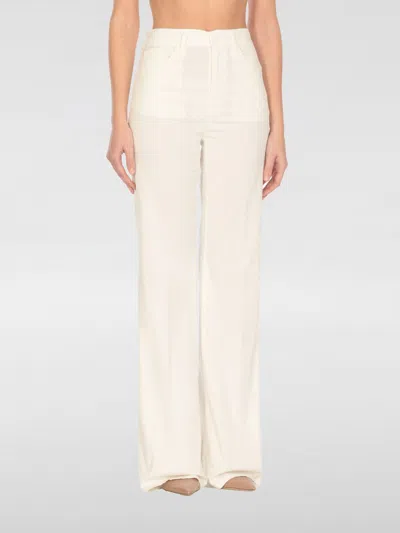 Dondup Jeans  Woman Color Ivory In White
